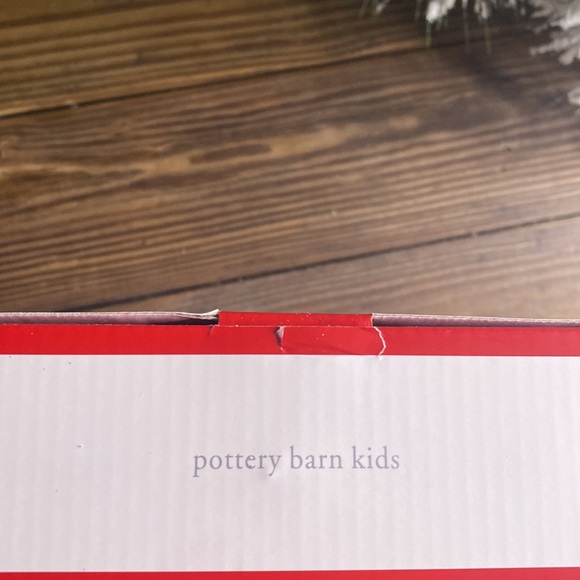 Pottery Barn Kids Shiny, Sparkly, and Glittery Light Up Silver Star Tree Topper - Picture 13 of 16